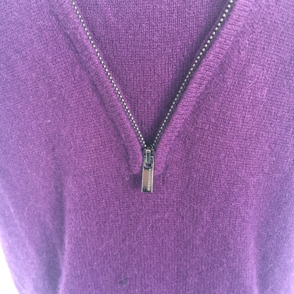 BCBC MaxAzria Zipper Sweater - 100% Cashmere - Picture 6 of 8